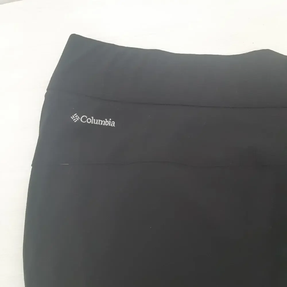 Columbia Omni-Shield Hiking Pants XL Black Water Repellent Outdoor Travel